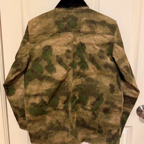 Hudson Painter's Jacket - Military Khaki - Picture 4 of 5